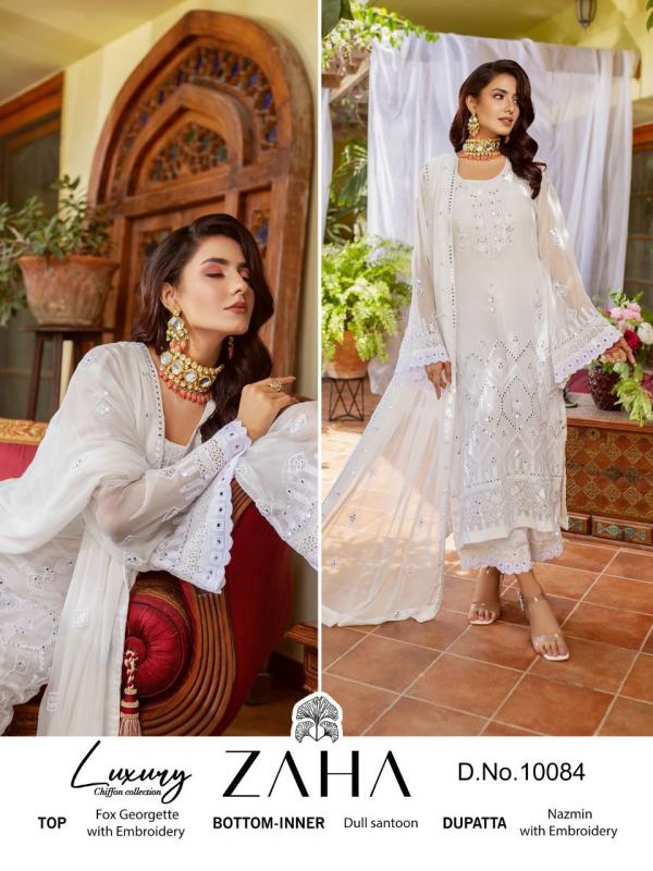 Zaha Naushad Imadad Designer Pakistani Suit Collection